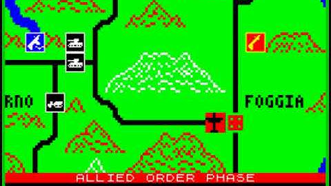 Avalanche / The Struggle for Italy (ZX Spectrum)