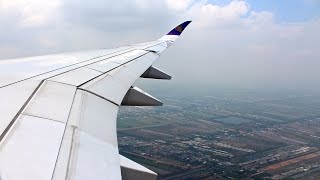 Thai Airways Airbus A350-900 Arrival at Bangkok Suvarnabhumi | SIN-BKK