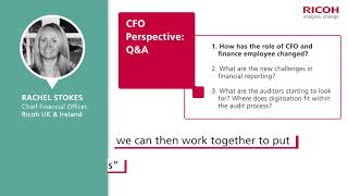 Ricoh UK CFO Insight into the latest Finance challenges and how to overcome them