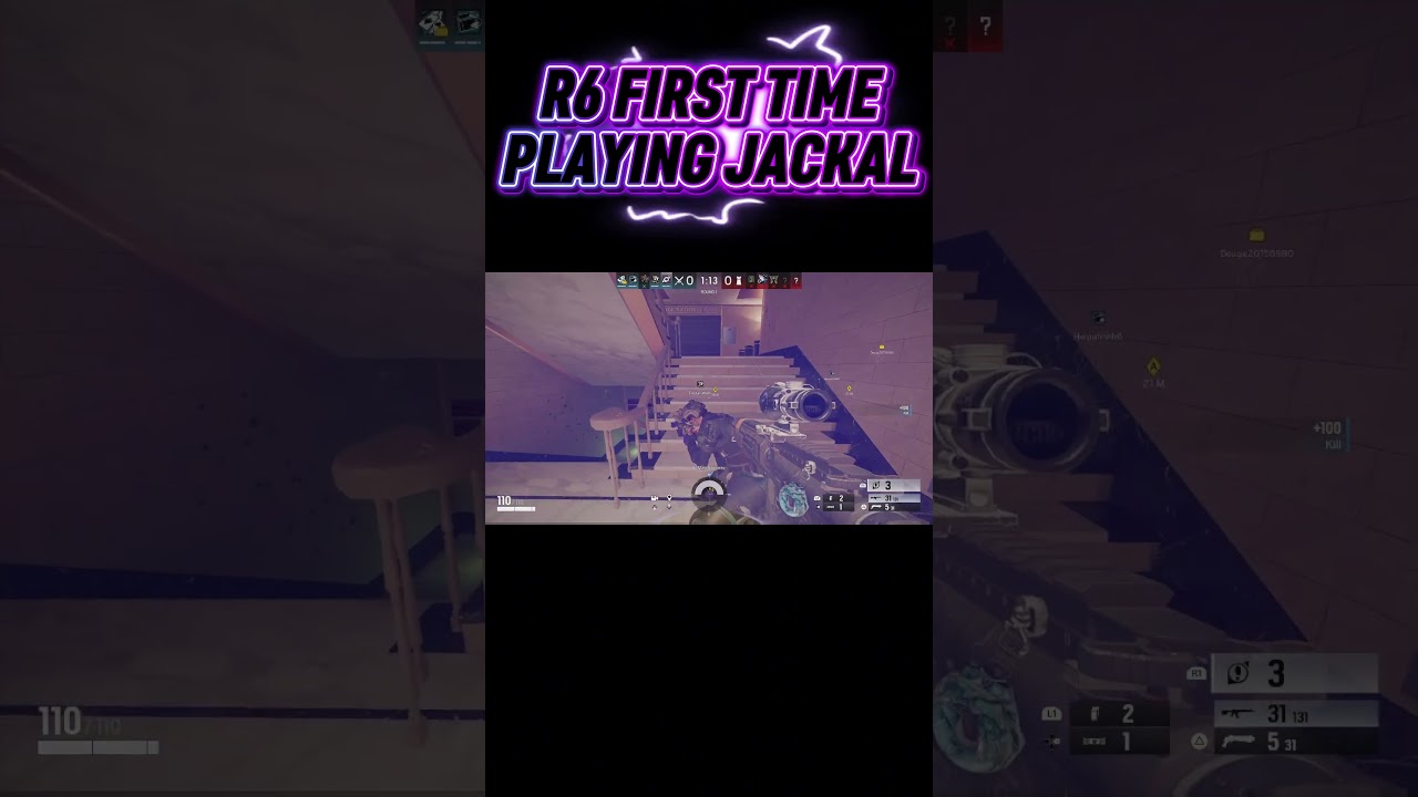 Rainbow 6 Siege X - First Time Playing Jackal