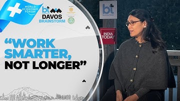 WEF Davos | Roshni Nadar On Work-Life Balance, AI, And Productivity