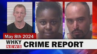 MULTIPLE DRUG ARRESTS IN CALDWELL & ALEXANDER COUNTIES | WHKY News -- Crime Report: Wed., 05/08/2024