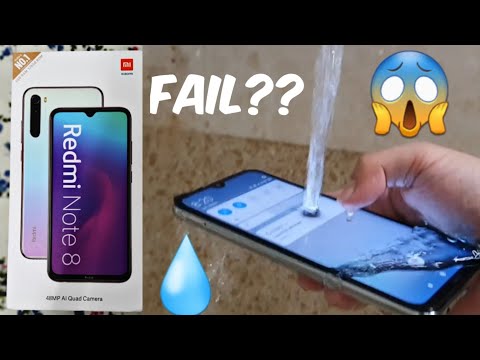 REDMI NOTE 8 WATER TEST | DONT TRY THIS MY NOTE 8 DIED/FAILED😱😢