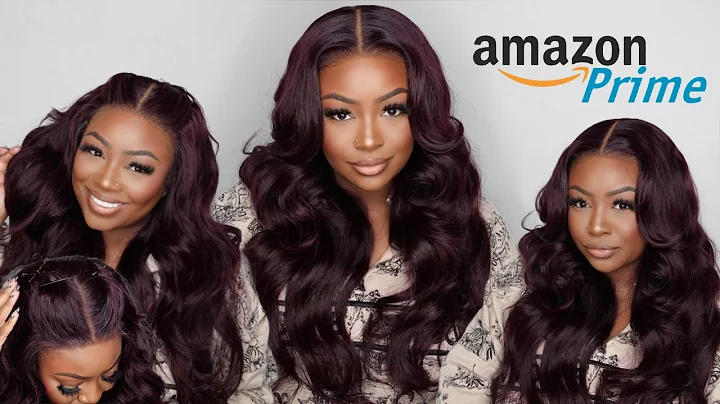 Beginner Friendly UNice Black Cherry Wig Install | Amazon Prime Find!