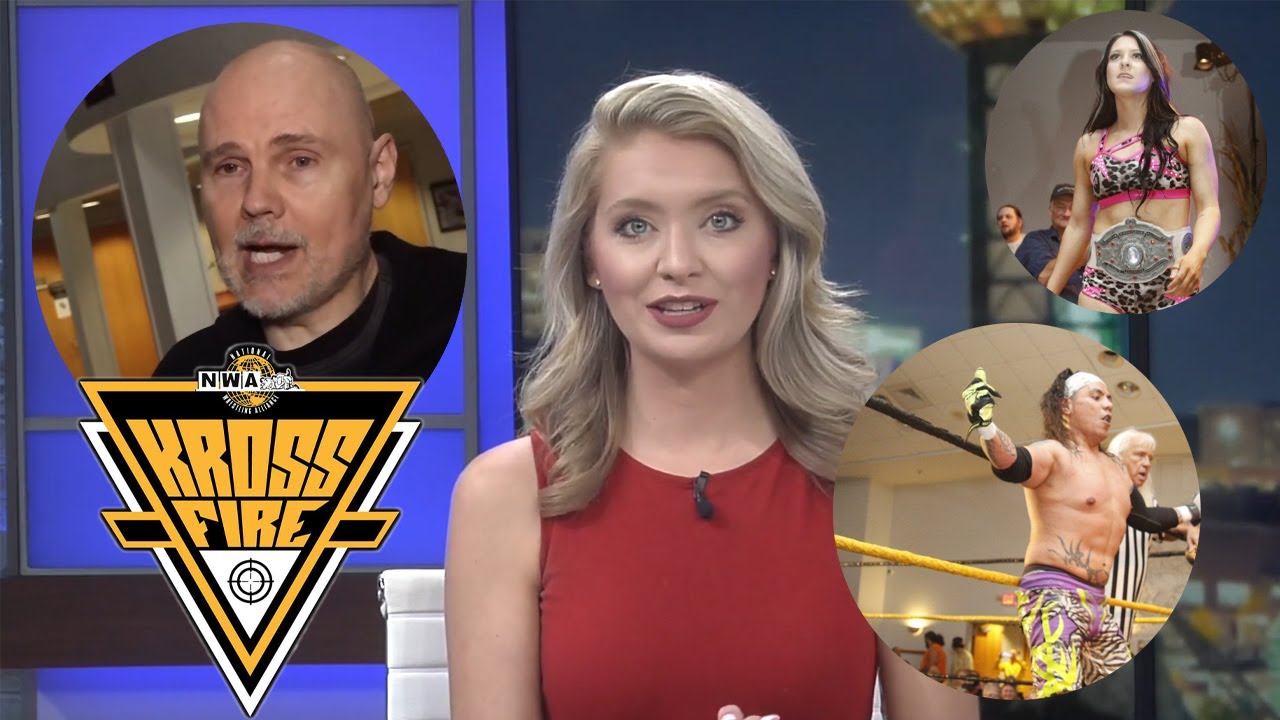Billy Corgan introduces Krossfire to the wrestling world!