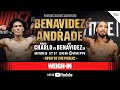 Benavidez vs. Andrade OFFICIAL WEIGH-IN