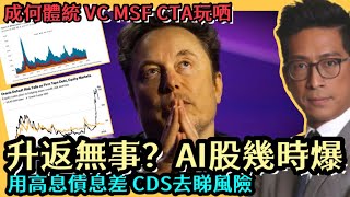 AI股到底幾時爆 黃金暴跌成何體統？風險基金多策略基金 商品交易顧問基金主導大市 用高息債息差 CDS去睇風險 李鴻彥