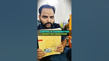 Class 10 Science Ch 7 Control & Coordination Guaranteed Qs in Board Exam 2026 #shorts #class10