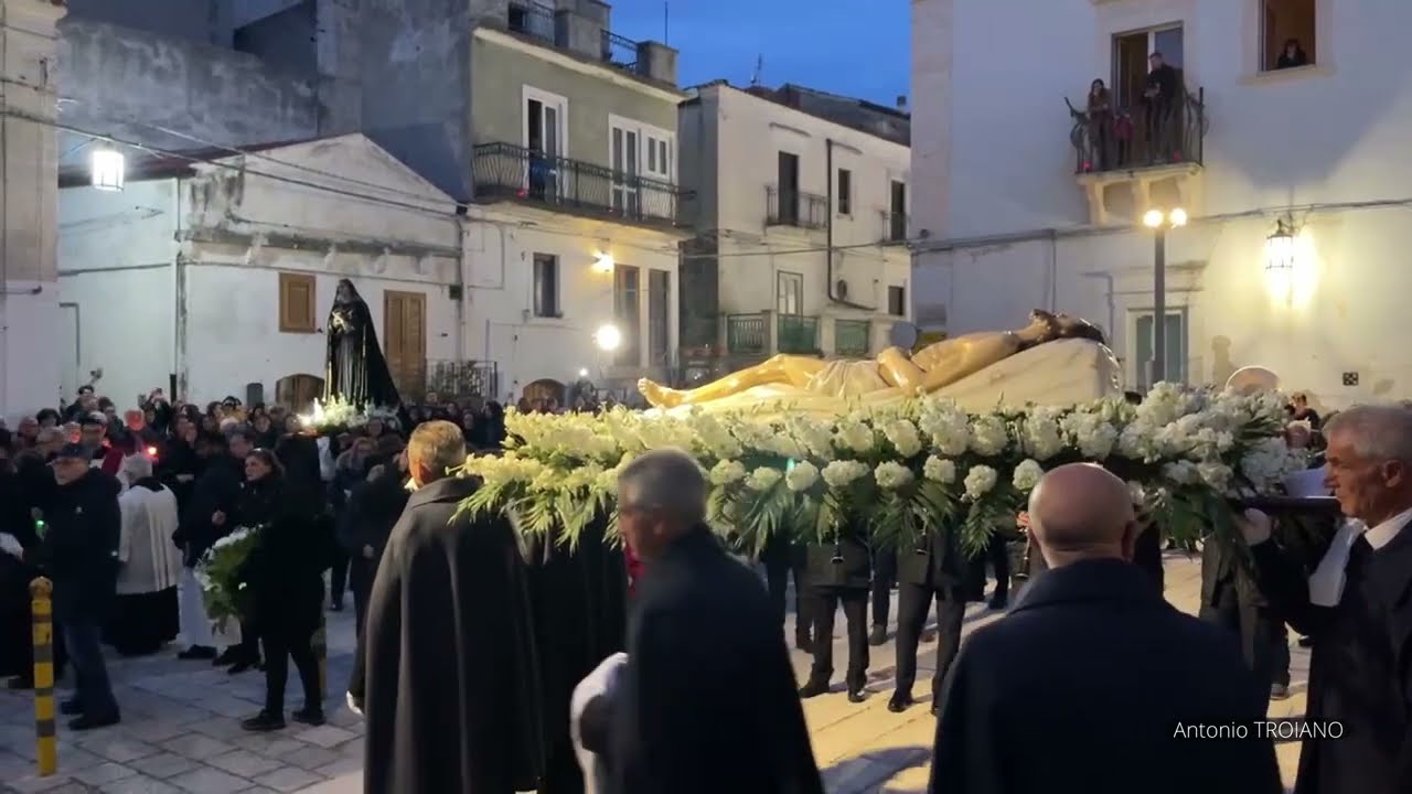 Monte Sant'Angelo, processione venerdì santo - 29/03/2024