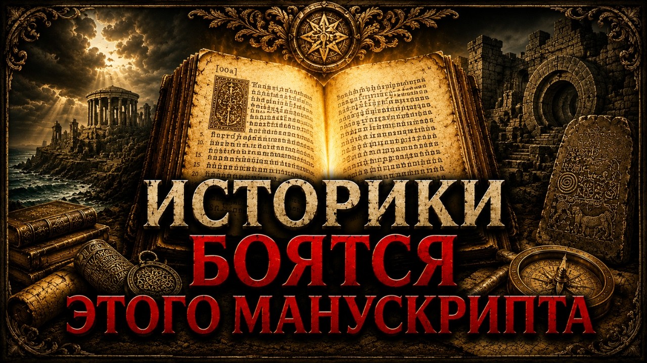 Этот Манускрипт Ломает Всю Историю. Доказательство Потерянной Суперцивилизации | История для сна