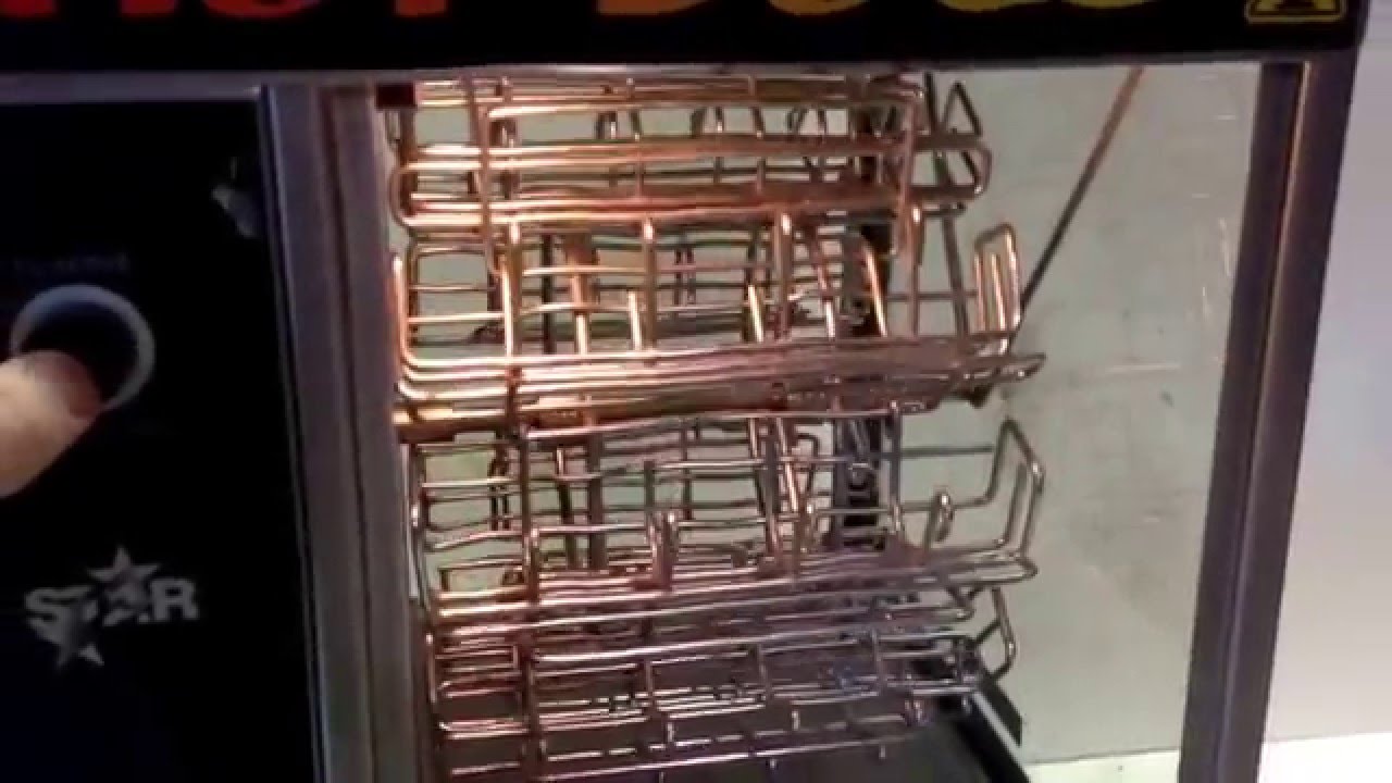 Star 174CB Broil-O-Dog hot dog broiler with bun warmer up for auction 12/16 @ Auction62.com