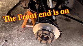 Installing the front end parts on the 1976 GMC Motorhome 1976 Gmc Motorhome Tear Down