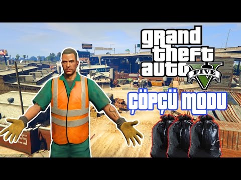 ÇÖPÇÜ RIFKI'NIN SIRADAN BİR GÜNÜ! - GTA 5 ÇÖPÇÜ MODU