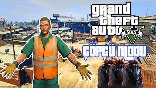 ÇÖPÇÜ RIFKI'NIN SIRADAN BİR GÜNÜ! - GTA 5 ÇÖPÇÜ MODU
