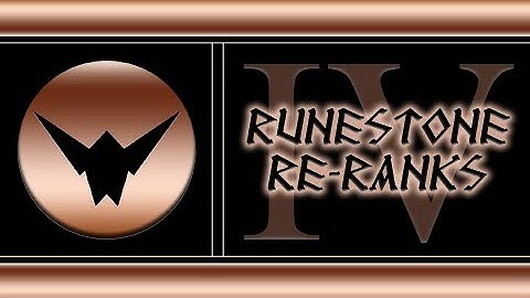 Runestone Re-Ranks [Part #4]
