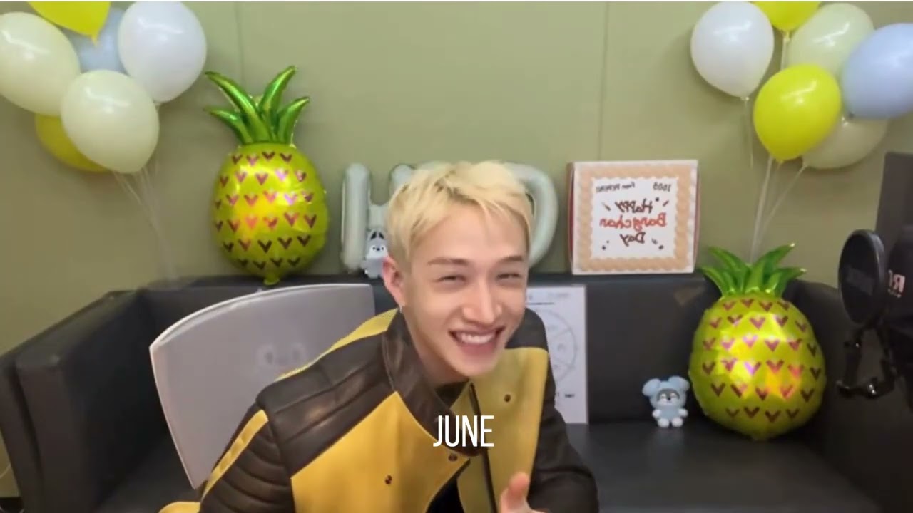 Bangchan Birthday Live Key Moments!! - YouTube