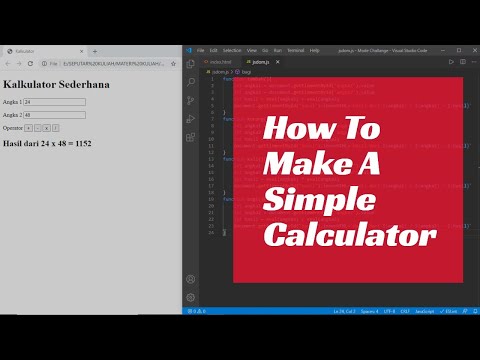 Javascript : DOM Manipulation - Simple Calculator