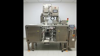 Packing Mini Donuts into Premade Standup Pouch with Zipper Filling & Seal , USA Canada
