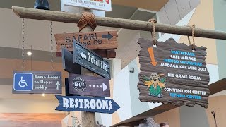 tour of huge lobby area at Kalahari in Sandusky, Ohio (January 25th, 2021)