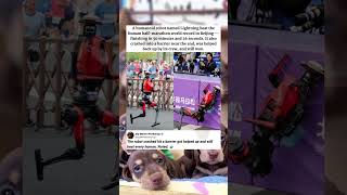 A Robot Beat The Human Half-Marathon World Record. It Also Hit A Barrier. And Won Anyway. 🤖 #memes