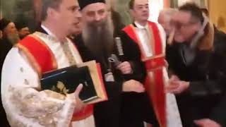 The Newly Elected Orthodox Patriarch of Belgrade Porphiryos