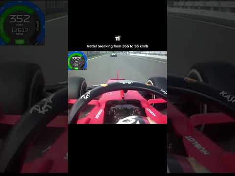 How Much G Force You Think Vettel Took Here F1
