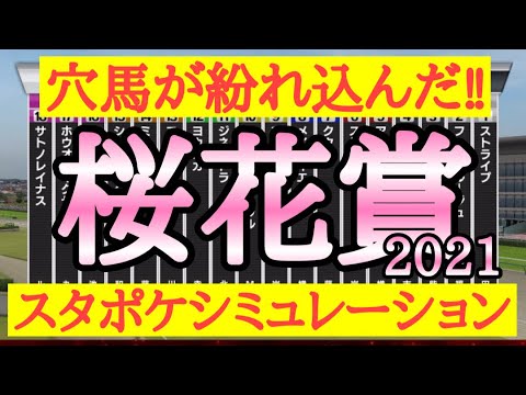 2021 桜花賞 シミュレーション 【スタポケ＋】～2歳G1組VS別路線組勝つのはどちらだ？展開次第で波乱の決着も！？～