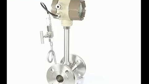 Pressure and Temperature Type Vortex Flow Meter