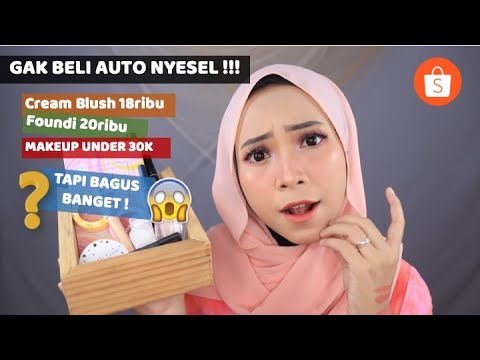 SHOPEE HAUL MAKEUP MURAH - MULAI DARI RP 16.000. 