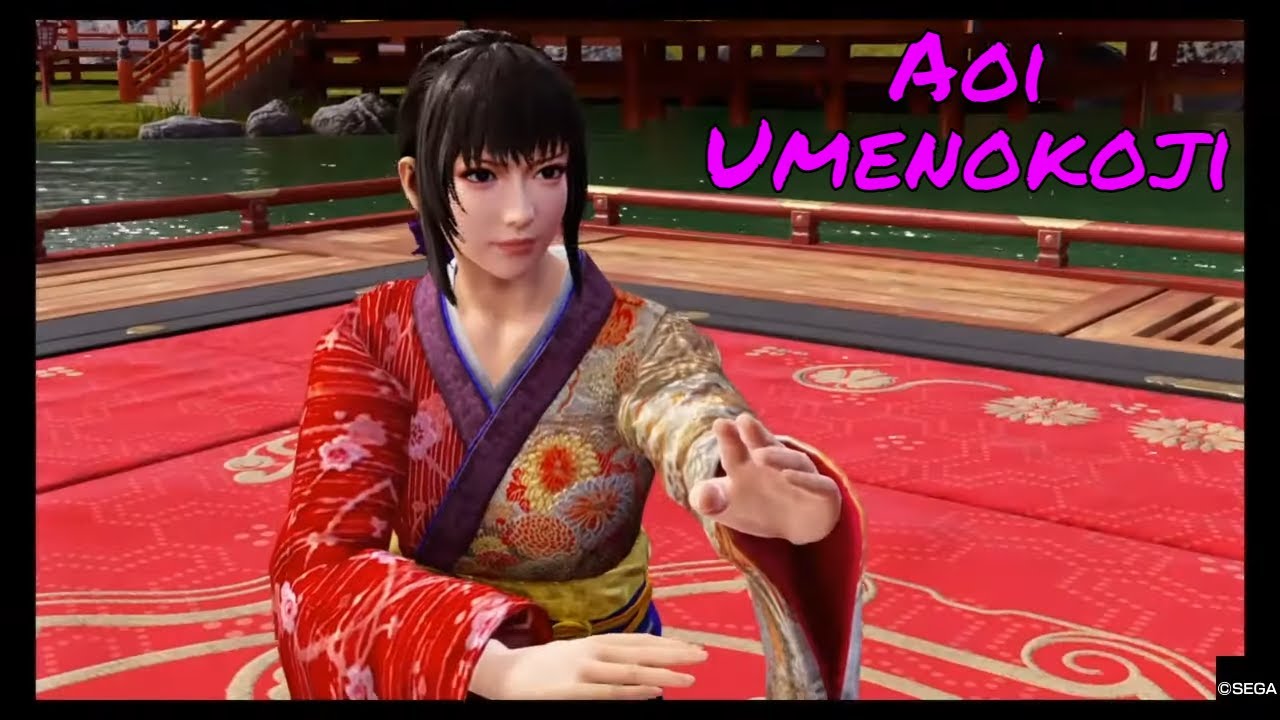 👊 Virtua Fighter 5: Ultimate Showdown - Aoi Umenokoji 🌸 [Combos] 梅小路 葵 コンボ 