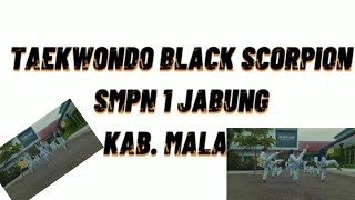 Demontrasi taekwondo Black secor pion smp 1 jabung Kab.malang