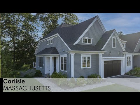 8 Garrison Way, Carlisle, MA home video tour