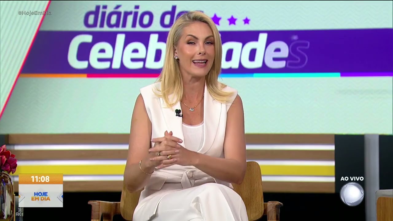 HOJE EM DIA: Gusttavo Lima comete garfe ao cortar bolo de aniversário da Andressa Suita