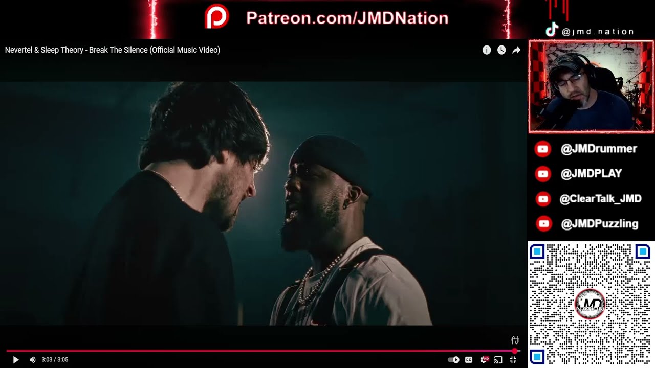 LOVE IT!! - Nevertel + Sleep Theory "Break The Silence" Music Video Reaction | JMD Reactions