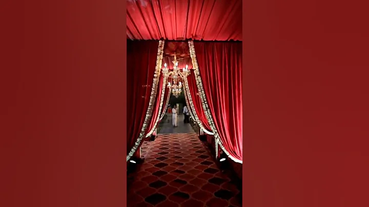 Grand Royal wedding entrance