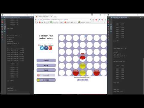 Connect4 AI ( heuristic vs rule )