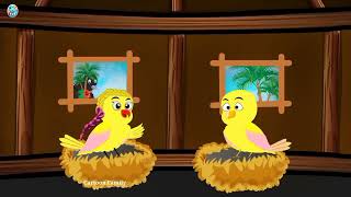 01 Balo Kauwa Ki Kahani | Burger Chor Kauwa Story | Chum Chum Chida Ki Kahani | Lali Chidya Kartoon