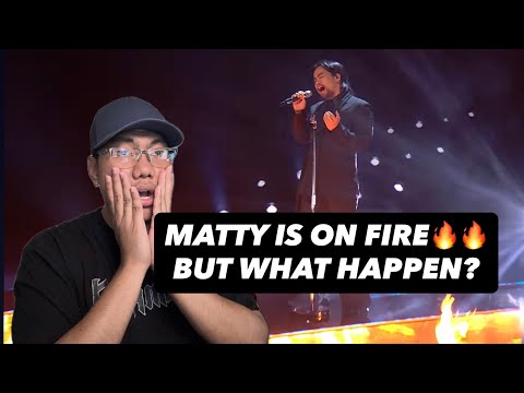 BLAZING FINAL PERFORMANCE OF MATTY JUNIOSA IN BGT "NOTHING COMPARES 2 U" (Reaction Video)