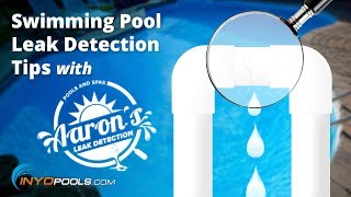 Swimming Pool Leak Detection Tips