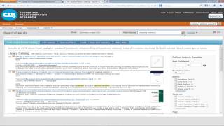 basic catalog search
