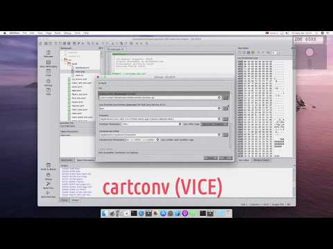 IDE 65XX Kick Assembler Edition - Create CRT image