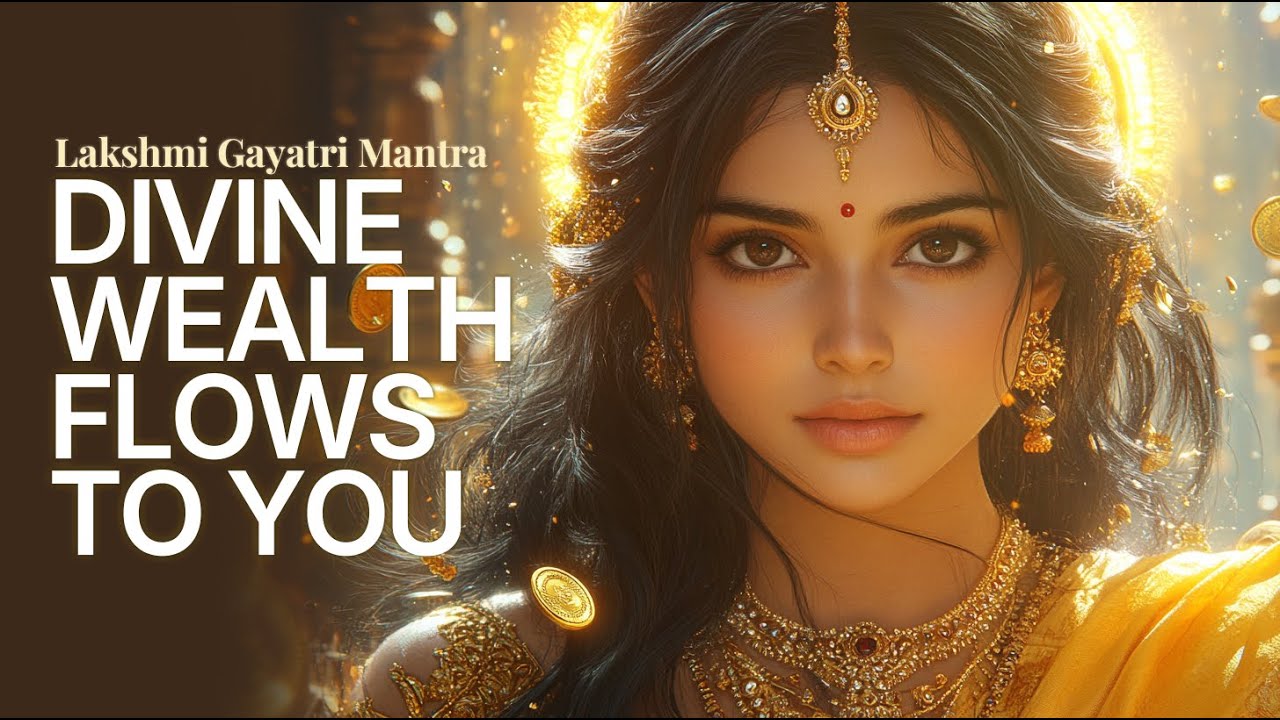 ☀️𝟓𝟐𝟖𝐇𝐳  The Luminous Prayer of Fortune | Lakshmi Gayatri  for Wealth