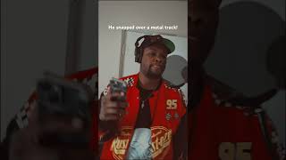 He snapped over a metal track #numetal #newartist #smallartist #rapcore #newmusic