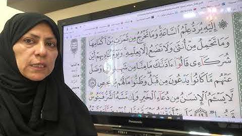 ٤٨٢ص سورة فصلت تجويد واتقان