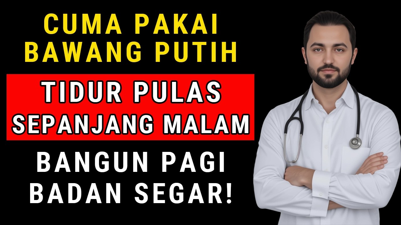 Lansia Sulit Tidur Malam? Bawang Putih Bisa Bantu Tidur Nyenyak – Ini Cara Pakainya