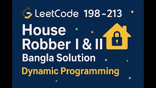 LeetCode 198 & 213 | House Robber I & II | Bangla Solution | Dynamic Programming Explained