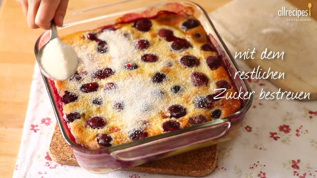 Rezept: Kirschen Clafoutis