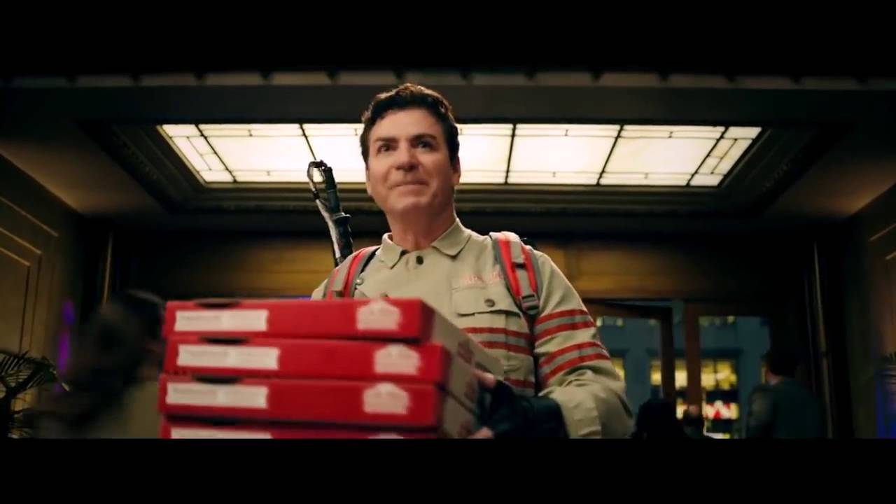 Papa John's Pizza Commercial Ghostbusters Best Customer YouTube