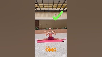 Middle split easy tutorial! #shorts #tips #stretching #homeworkout #flexibility #flexible #split