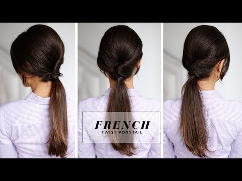 French Twist Ponytail